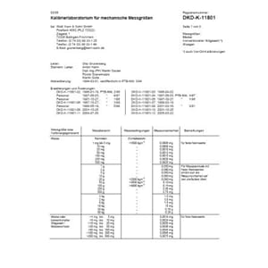 Sertifikat for kraftmåler maks. 50kN