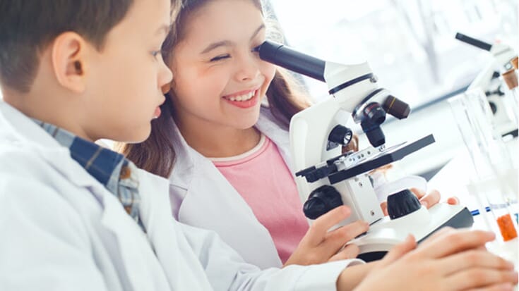 Mikroskop for grunnskole